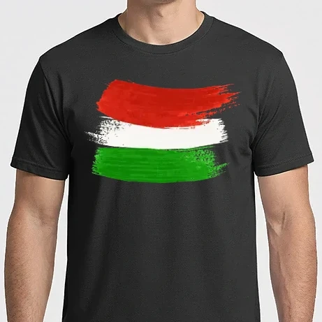 Férfi Imperial póló - Magyar zászló