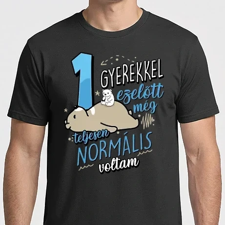 Férfi Imperial póló - Egy gyerekkel ezelőtt maci