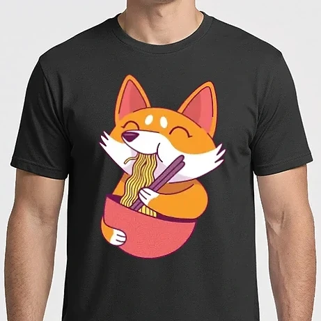 Férfi Imperial póló - Corgi ramennel