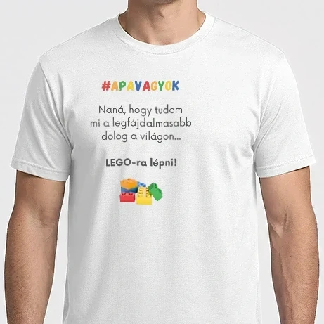 Férfi Imperial póló - Apa Lego