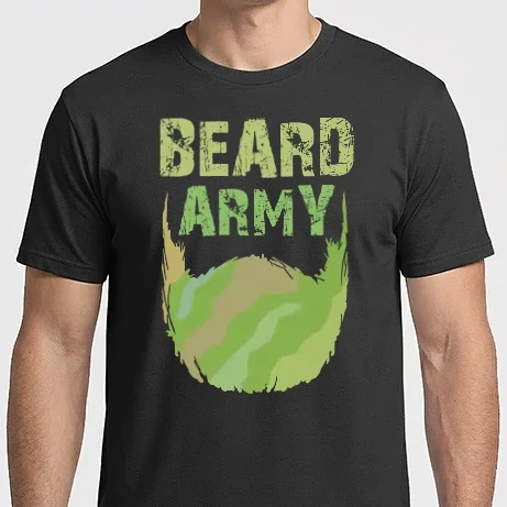 Férfi Imperial póló - Beard Army