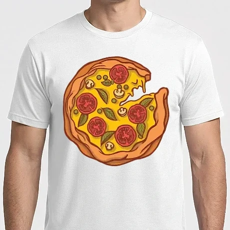 Férfi Imperial póló - Pizza