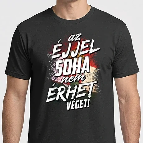 Férfi Imperial póló - Az éjjel soha nem érhet véget