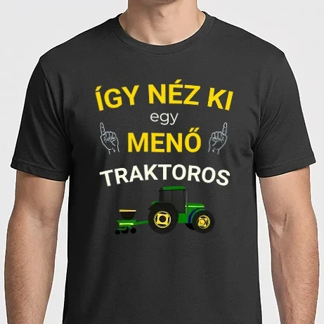 Férfi Imperial póló - Menő traktoros