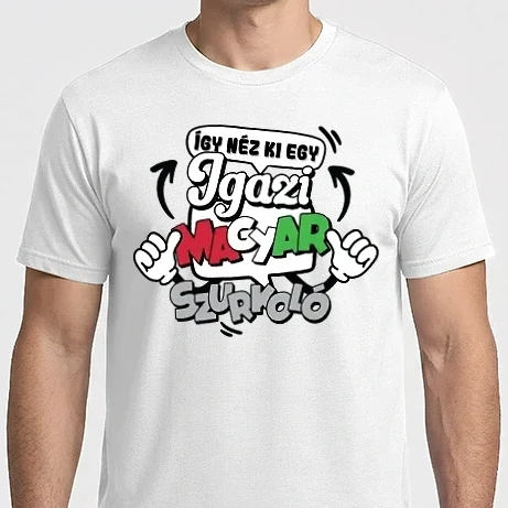 Férfi Imperial póló - Magyar szurkoló