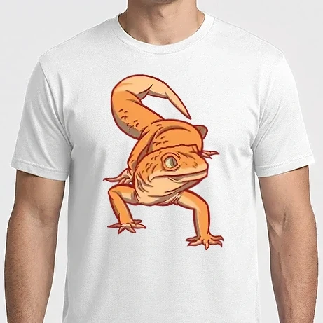 Férfi Imperial póló - Leopárd gekkó