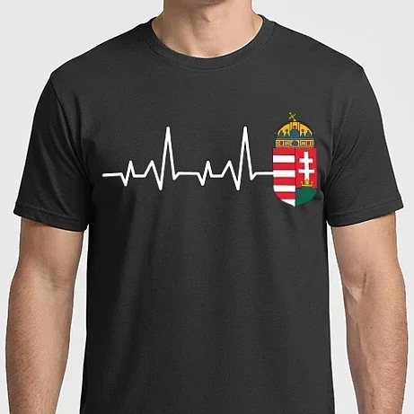 Férfi Imperial póló - Címer heartbeat