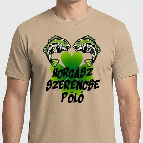 Férfi Imperial póló - Horgász szerencse póló