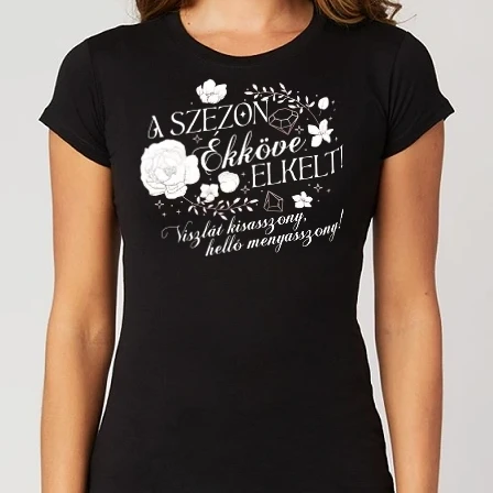 Női Alap póló - Bridgerton lánybúcsú