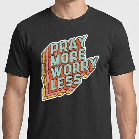Férfi Imperial póló - Pray More