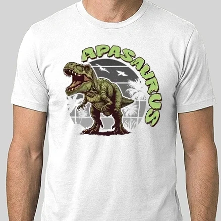 Férfi Alap póló - Apasaurus rex