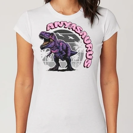 Női Alap póló - Anyasaurus rex