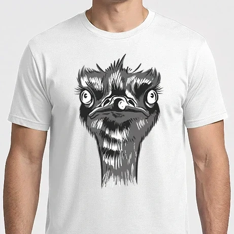 Férfi Imperial póló - Strucc fej