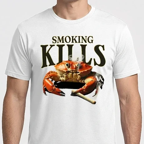 Férfi Imperial póló - Smoking kills