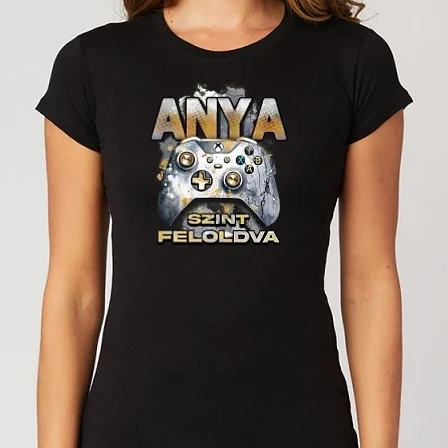 Női Alap póló - Anya szint feloldva