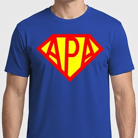 Férfi Imperial póló - Superman Apa Felirat