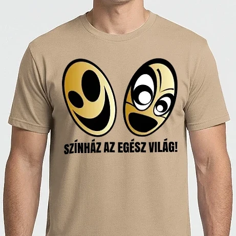 Férfi Imperial póló - Szinház az egész világ
