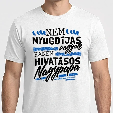 Férfi Imperial póló - Nem nyugdíjas hanem Nagypapa