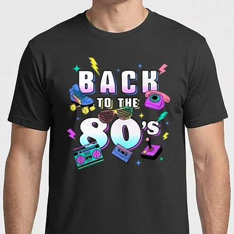 Férfi Imperial póló - Back to the 80's
