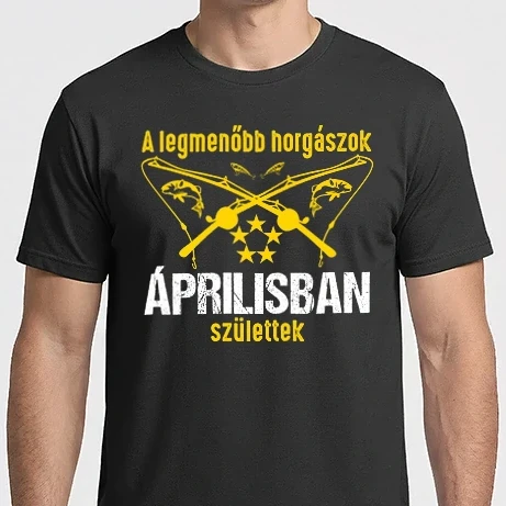 Férfi Imperial póló - Horgász - Április
