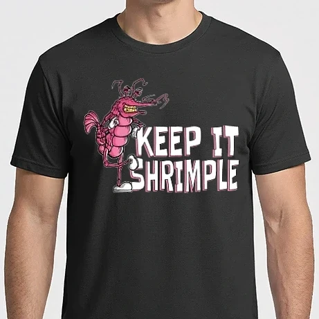 Férfi Imperial póló - Keep It Shrimple