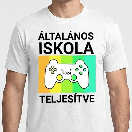 Férfi Imperial póló - Általános iskola teljesítve 2024