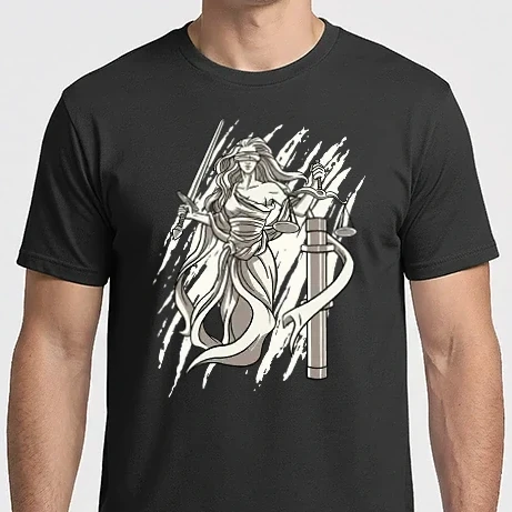 Férfi Imperial póló - Lady Justice
