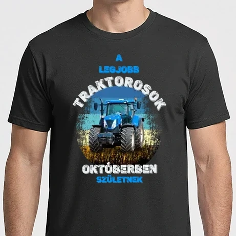 Férfi Imperial póló - legjobb traktorosok OKTÓBERBEN születnek