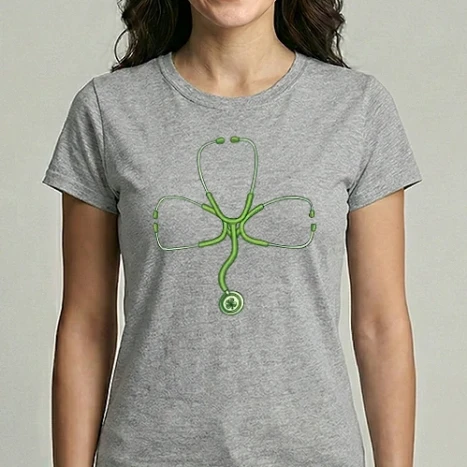 Női Imperial póló - Szent Patrick sztetoszkóp