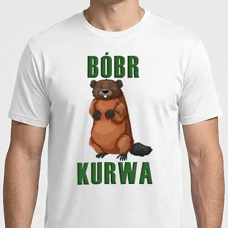 Férfi Imperial póló - Bóbr Kurwa