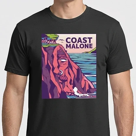 Férfi Imperial póló - Coast Malone
