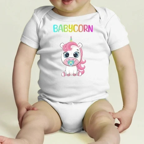 Baba body - Babycorn - Bébi unikornis