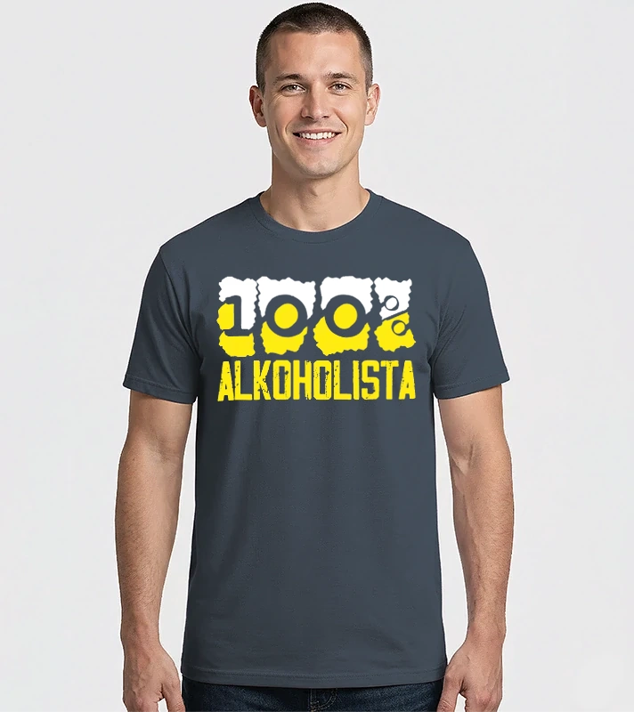 Alkoholista – Férfi Imperial póló