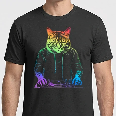 Férfi Imperial póló - DJ Macska