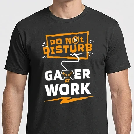Férfi Imperial póló - Gamer at work 
