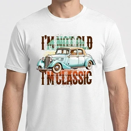Férfi Imperial póló - I'm not old I'm classic