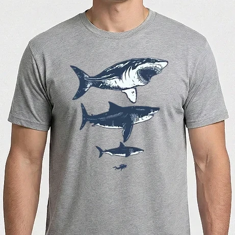 Férfi Imperial póló - Megalodon méretei