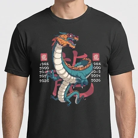 Férfi Imperial póló - Chenise Zodiac Dragon