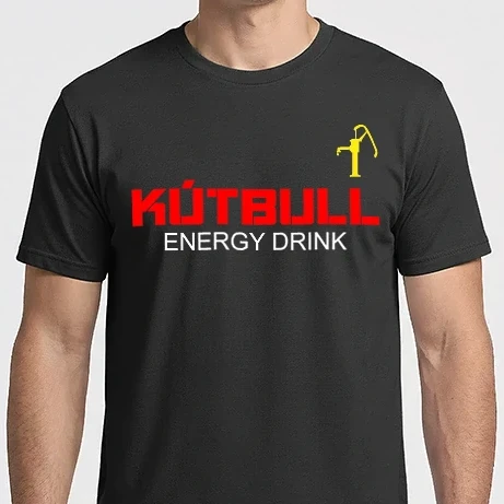Férfi Imperial póló - KútBull (víz) energiaital