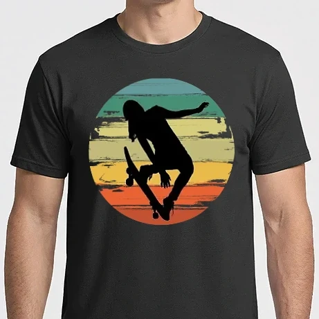 Férfi Imperial póló - skateboard, gördeszka, extrém sport, deszkás trükk, lány, deszka