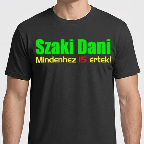 Férfi Imperial póló - Szaki Dani 