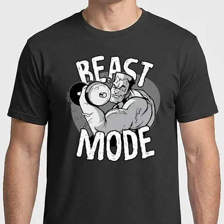 Férfi Imperial póló - Beast Mode