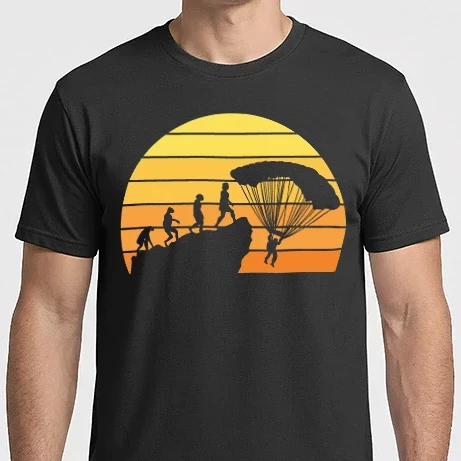 Férfi Imperial póló - Ejtőernyős evolúció