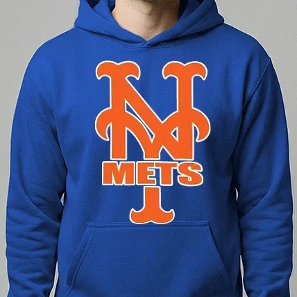 Férfi kapucnis pulóver - Mets 2