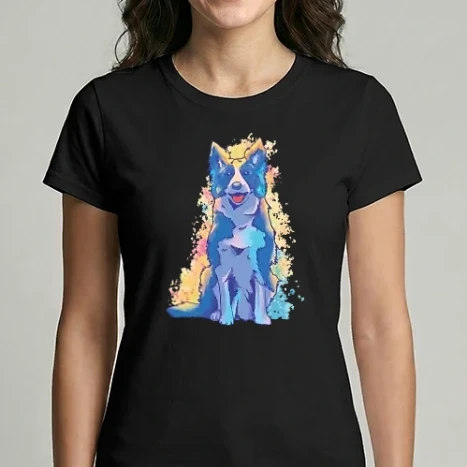 Női Imperial póló - Border collie