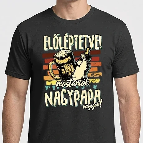 Férfi Imperial póló - Előléptetés NAGYPAPA