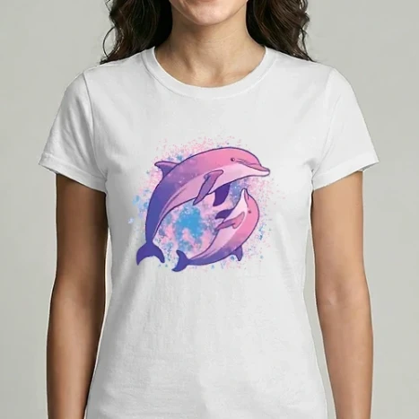 Női Imperial póló - Delfinek