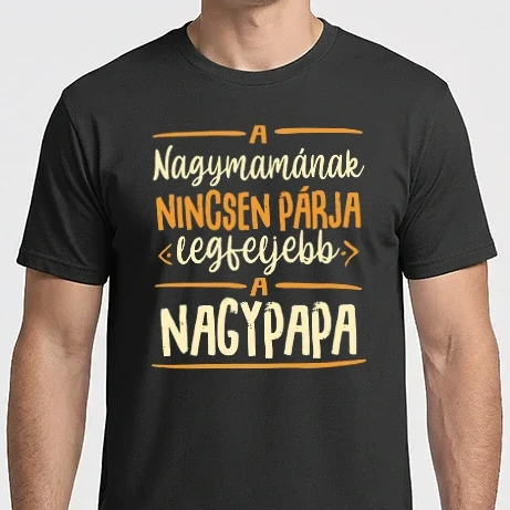 Férfi Imperial póló - Mama párja Papa