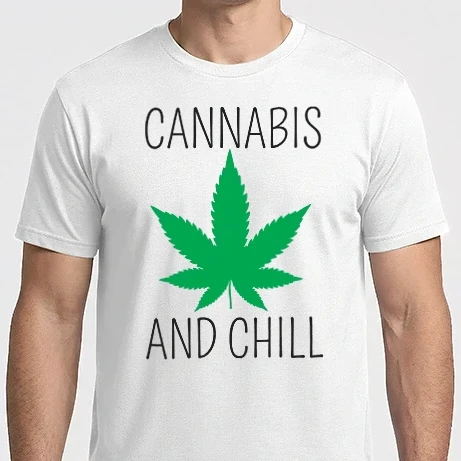 Férfi Imperial póló - Cannabis and chill