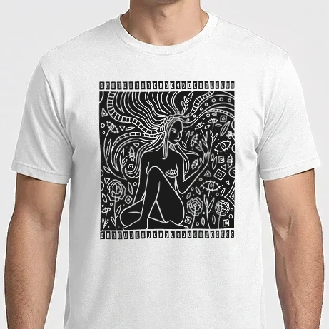 Férfi Imperial póló - Nő és természet